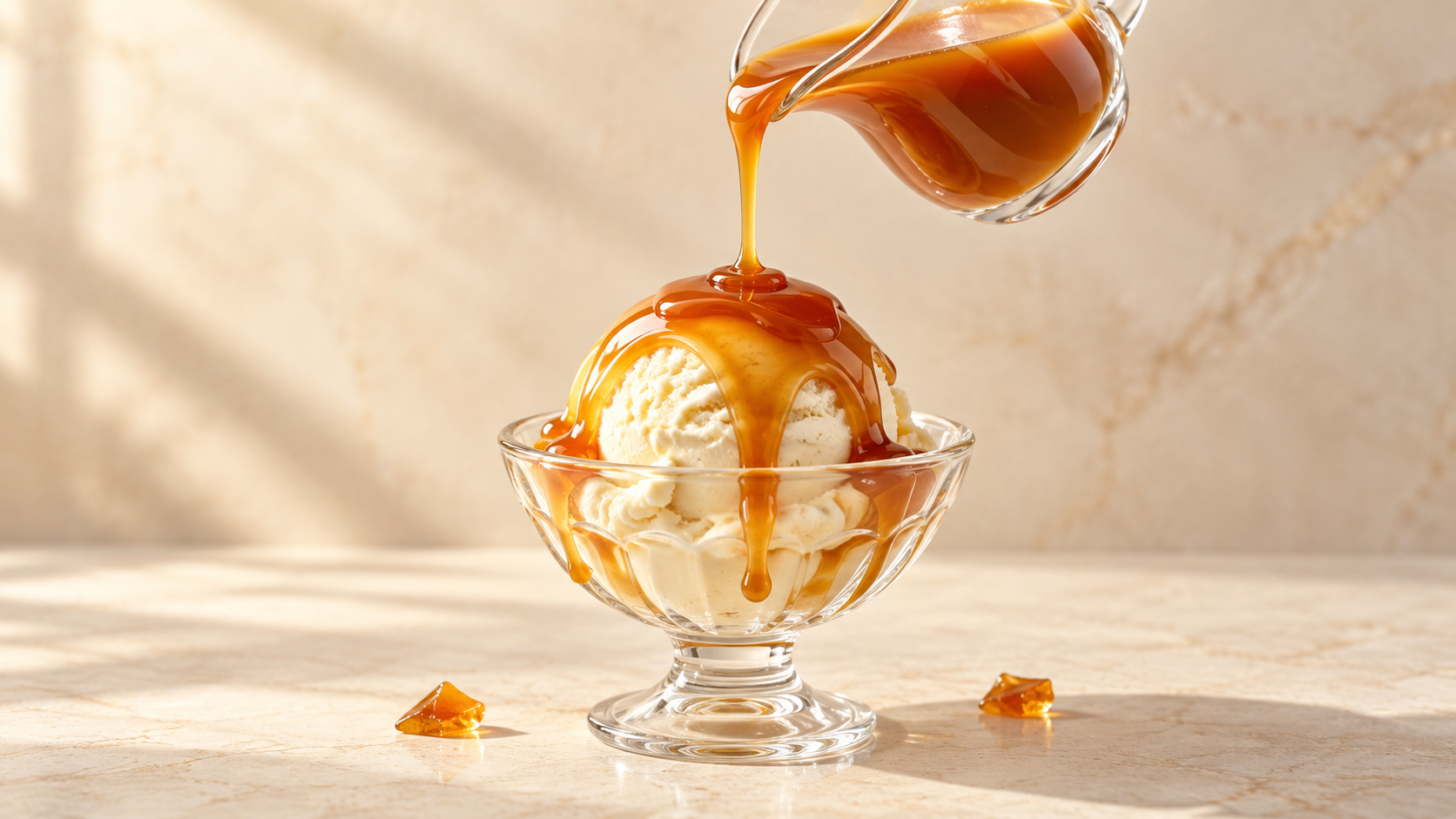 Caramel Dessert Topping for commercial food production